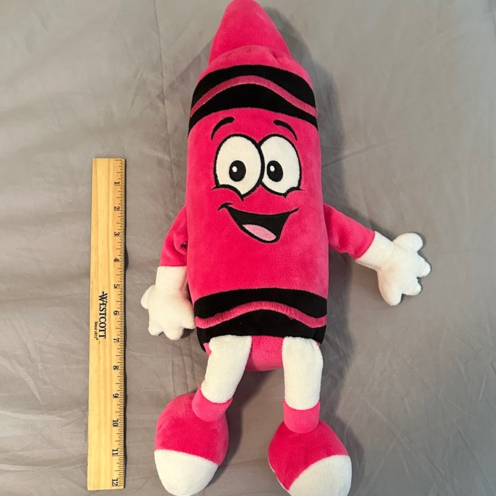 Crayola Wild Strawberry Plush Crayon